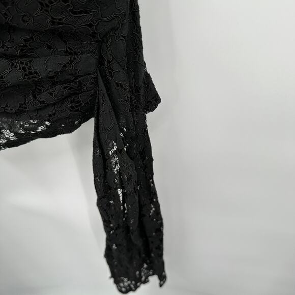ANTHROPOLOGIE x MARE MARE NWT Black Lace Strapless Blouse // S - Picture 7 of 13